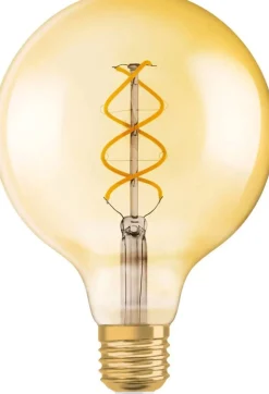 Żarówki>Osram Żarówka LED E27 4,5W 280LM 2000K VINTAGE GLOBE125 27