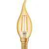Żarówki>Osram Żarówka LED E14 1,5W 120LM 2400K VINTAGE BA12 świeca