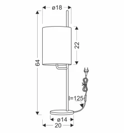 Oświetlenie Pokoju Dziecięcego|Oświetlenie Sypialni></noscript>Candellux Lighting BENDI LAMPA STOŁOWA CZARNA ABAŻUR ZIELONY