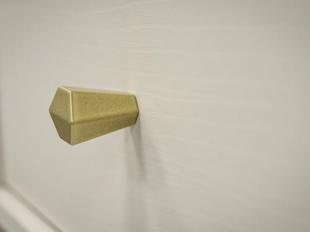 Komody>Lempert Beżowa nowoczesna komoda do salonu z szufladami TOKEN beż piaskowy