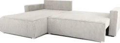 Narożniki|Meble Dla Dzieci></noscript>BROMARKT Beżowa rozkładana kanapa narożna do salonu HAVANA
