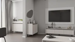 Zestawy Mebli Do Salonu|Szafki Rtv></noscript>Lempert Beżowa szafka RTV pod telewizor 178 cm z szufladami OMEGA