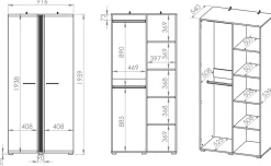 Szafy Dwudrzwiowe|Szafy Młodzieżowe><noscript><img width=