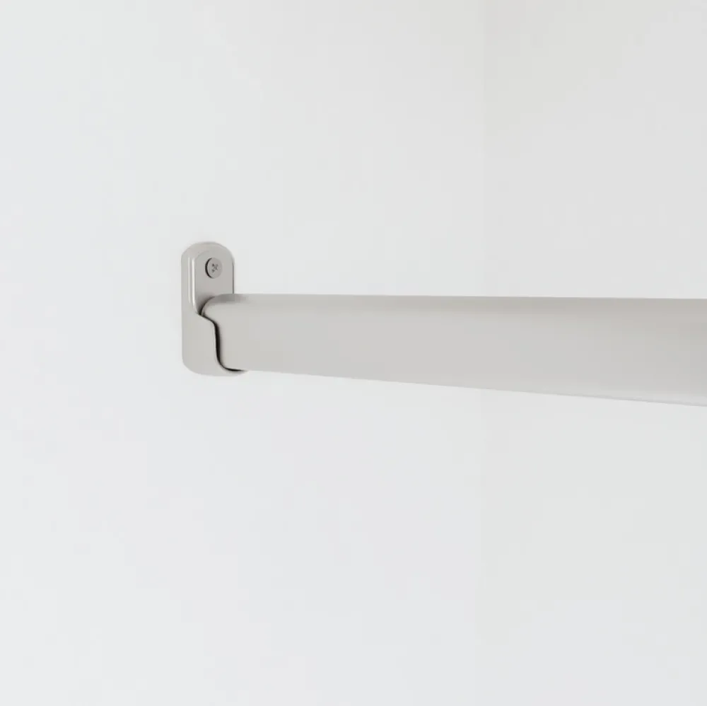 Zestawy Mebli Do Przedpokoju|Szafy Dwudrzwiowe>Arton Biała dwudrzwiowa szafa uchylna 102 cm z półkami NEXUS biały