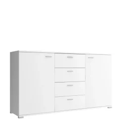 Komody>PIASKI Biała komoda 150 cm SAND biały
