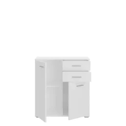 Komody>Lempert Biała komoda z szufladami MANAUS biały