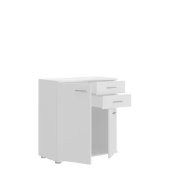 Komody></noscript>Lempert Biała komoda z szufladami MANAUS biały