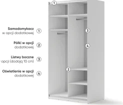 Zestawy Mebli Do Przedpokoju|Szafy Dwudrzwiowe><noscript><img width=