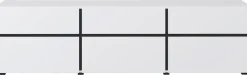 Zestawy Mebli Do Sypialni|Szafki Rtv></noscript>Helvetia Biała nowoczesna szafka RTV pod telewizor 180 cm CROSS