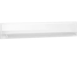 Półki>ML Meble Biała półka wisząca na książki do salonu GOLDIN