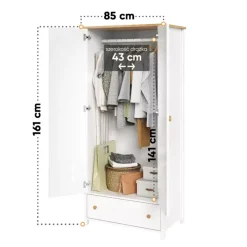 Zestawy Mebli Młodzieżowych|Szafy Dwudrzwiowe><noscript><img width=