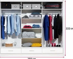 Szafy Trzydrzwiowe|Szafy Do Salonu><noscript><img width=