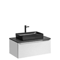 Meble Łazienkowe|Szafki Pod Umywalkę></noscript>COMAD Biała szafka pod umywalkę 90 cm LOSELANI