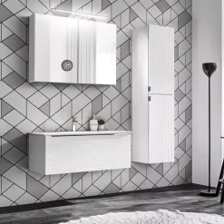 Meble Łazienkowe|Szafki Pod Umywalkę></noscript>COMAD Biała szafka pod umywalkę 90 cm LOSELANI