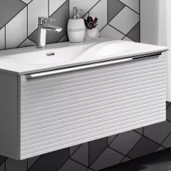 Meble Łazienkowe|Szafki Pod Umywalkę></noscript>COMAD Biała szafka pod umywalkę 90 cm LOSELANI