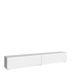 Szafki Rtv></noscript>BRATEX Biała szafka rtv 180 cm BROMI biały