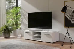 Zestawy Mebli Do Sypialni|Szafki Rtv></noscript>GiB Meble Biała szafka RTV 150 cm do salonu MAXIDO biały