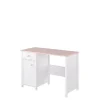 Biurka|Meble Dla Dzieci>lenart. Białe biurko dziecięce z szafką 110 cm LUNA