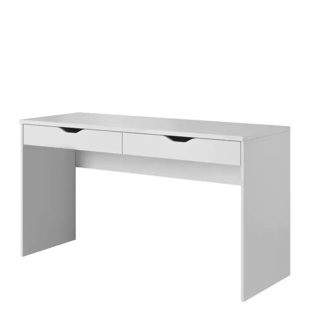 Biurka|Meble Dla Dzieci>LASKI Białe biurko z kontenerkiem MARLEO biały