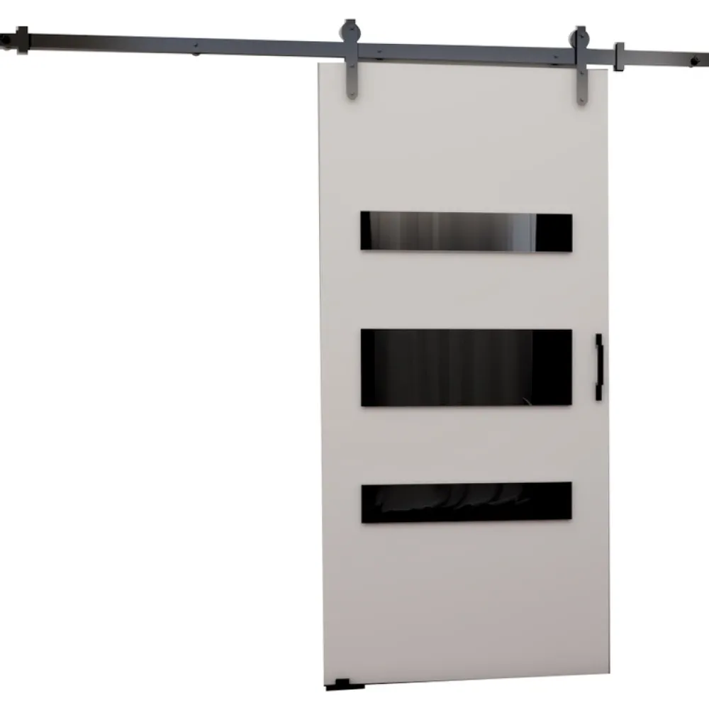 Drzwi Przesuwne>przesuwne.com Białe drzwi przesuwne do garderoby 90 cm PELSO biały