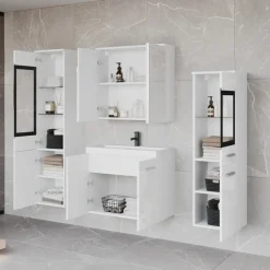 Meble Łazienkowe>BRATEX Białe meble łazienkowe USEDOM XL biały