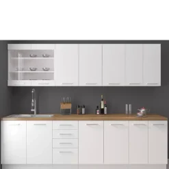 Meble Kuchenne>Lempert Białe meble kuchenne SNOW 1