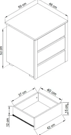 Kontenerki|Akcesoria Do Szaf>PIASKI kontenerek do szaf biały