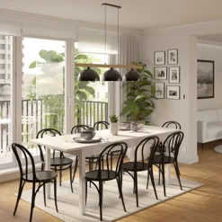 Stoły Rozkładane|Stoły></noscript>INTER MEBLE stół do jadalni 160 cm STELLA nowoczesny biały