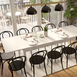 Stoły Rozkładane|Stoły></noscript>INTER MEBLE stół do jadalni 160 cm STELLA nowoczesny biały