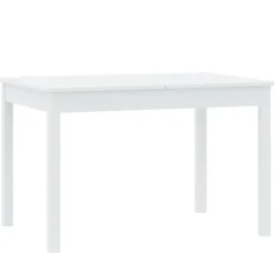 Stoły Rozkładane|Stoły>INTER MEBLE stół do jadalni STELLA 120 cm drewniane nogi biały