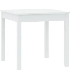 Stoły Rozkładane|Stoły>INTER MEBLE stół do jadalni STELLA 80 cm prostokątny biały