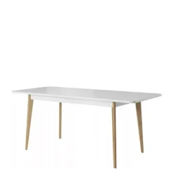 Stoły|Krzesła>PIASKI Biały stół rozkładany 140-180 RENI