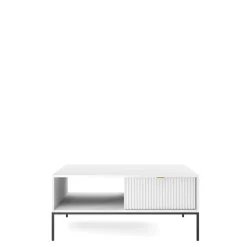 Meble Młodzieżowe|Zestawy Mebli Do Salonu>PIASKI stolik kawowy z szufladą AVANTI biały