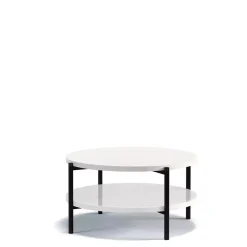 Ławy I Stoliki>GiB Meble stolik w połysku ETA II biały