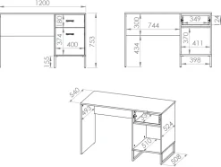 Biurka|Zestawy Mebli Młodzieżowych><noscript><img width=
