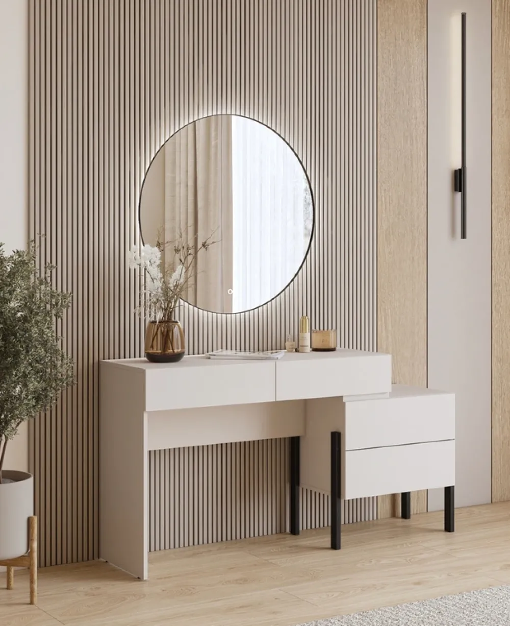 Biurka|Meble Dla Dzieci>Helvetia Biurko do sypialni 143 cm z szufladami kaszmir JUKON