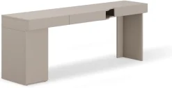 Biurka|Meble Dla Dzieci>lenart. Biurko lewe młodzieżowe z kontenerkiem WOOW clay gray