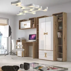 Biurka|Zestawy Mebli Młodzieżowych></noscript>DOMEL Biurko młodzieżowe 120 cm Dąb Artisan INDEX