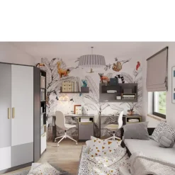 Biurka|Zestawy Mebli Młodzieżowych></noscript>lenart. Biurko młodzieżowe 120 cm z szafką POK