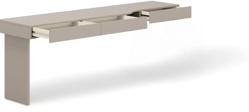 Biurka|Meble Dla Dzieci>lenart. Biurko młodzieżowe lewostronne z szufladami WOOW szampański/clay gray