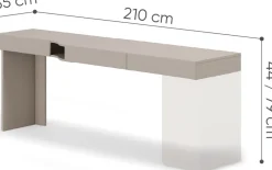 Biurka|Meble Dla Dzieci></noscript>lenart. Biurko młodzieżowe prawostronne z szufladami WOOW szampański/clay gray