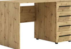 Biurka|Meble Dla Dzieci></noscript>GiB Meble Biurko młodzieżowe 120x60 cm MAXIDO dąb artisan