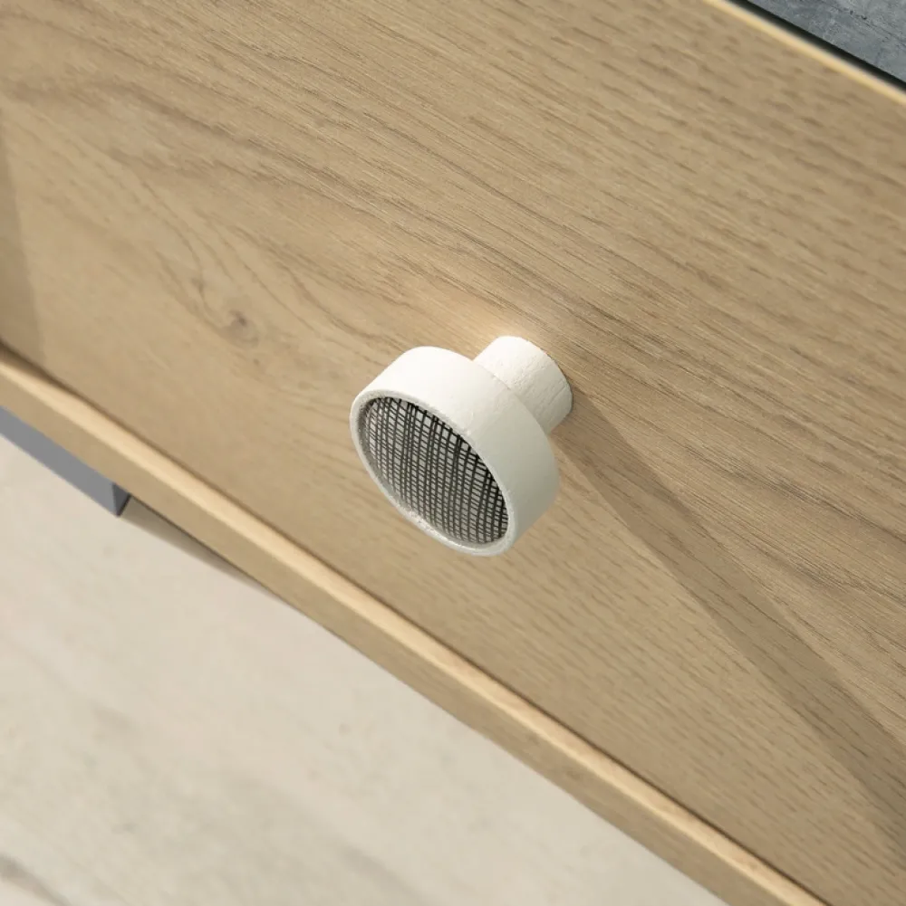 Biurka|Meble Dla Dzieci>MEBLAR Biurko młodzieżowe 125x55 dla dziecka z szafką i szufladą SLEEK