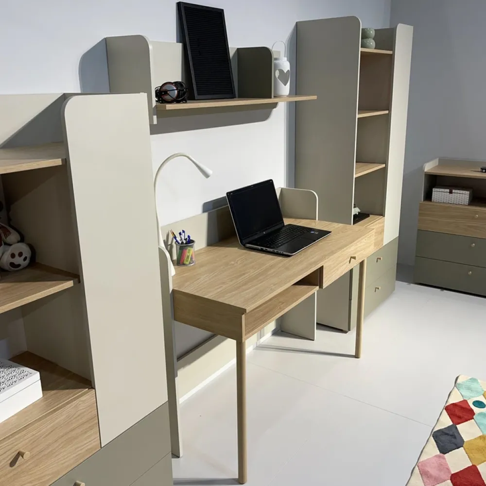 Biurka|Meble Młodzieżowe>JUREK Biurko młodzieżowe z szufladą 125 cm YOKO