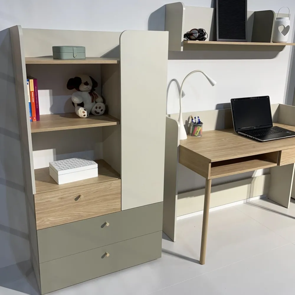 Biurka|Meble Młodzieżowe>JUREK Biurko młodzieżowe z szufladą 125 cm YOKO