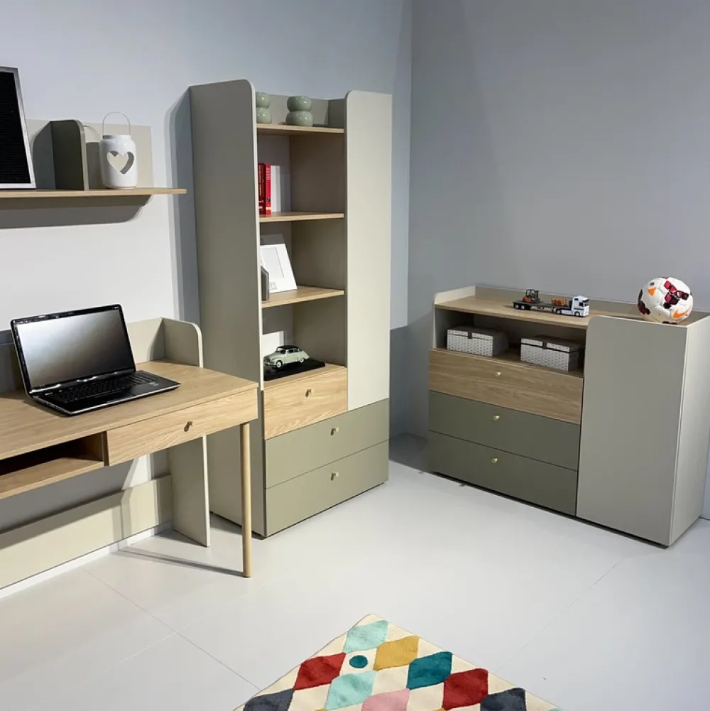 Biurka|Meble Młodzieżowe>JUREK Biurko młodzieżowe z szufladą 125 cm YOKO