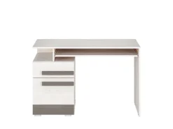 Biurka|Zestawy Mebli Młodzieżowych></noscript>ML Meble Biurko młodzieżowe z szufladą i drzwiami 120 cm BLANCO