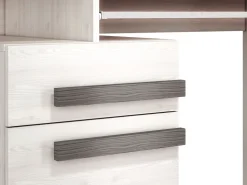 Biurka|Zestawy Mebli Młodzieżowych></noscript>ML Meble Biurko młodzieżowe z szufladą i drzwiami 120 cm BLANCO