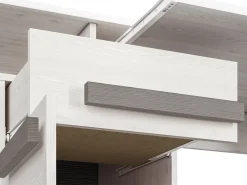 Biurka|Zestawy Mebli Młodzieżowych></noscript>ML Meble Biurko młodzieżowe z szufladą i drzwiami 120 cm BLANCO