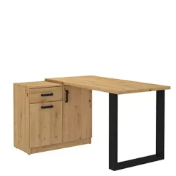 Biurka>Lempert Biurko narożne MULL dąb artisan